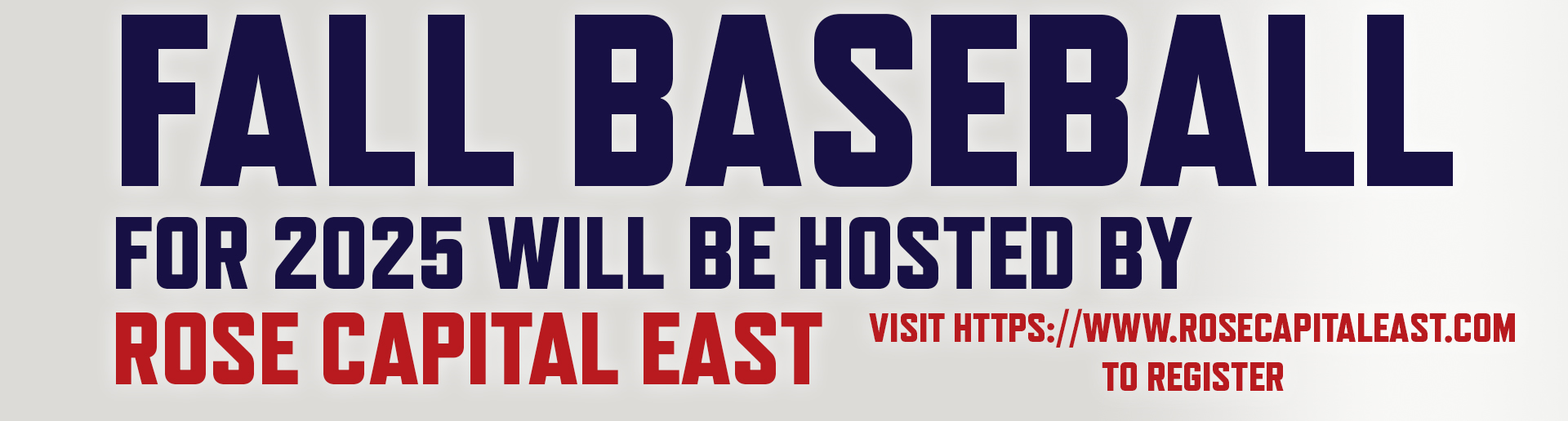 Fall Baseball